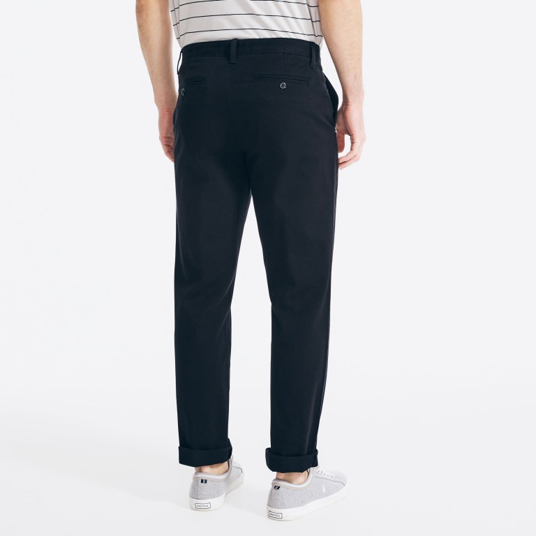 Black Men's Nautica Classic Fit Wrinkle-resistant Deck Pants | v19HgG4d