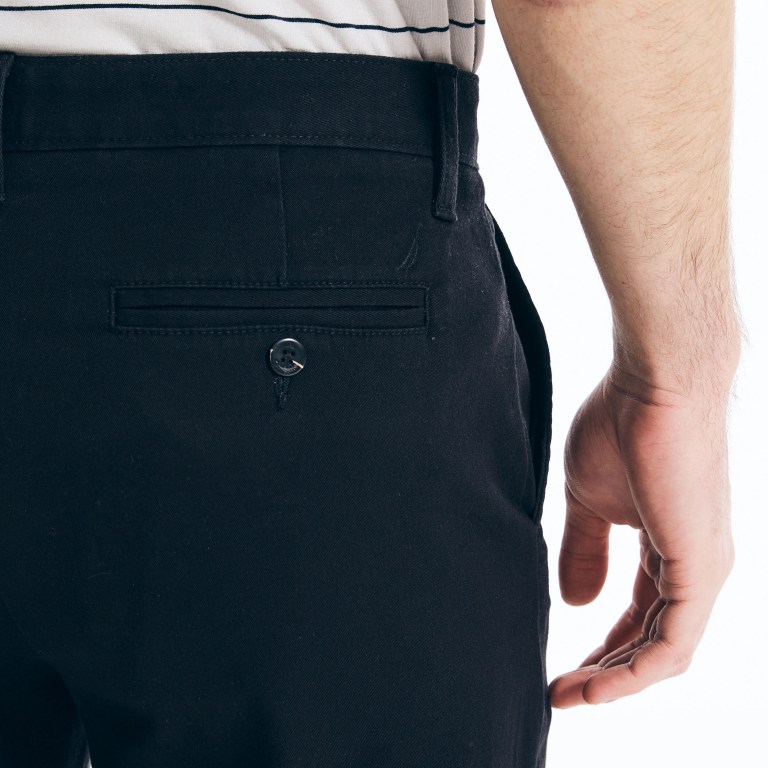 Black Men's Nautica Classic Fit Wrinkle-resistant Deck Pants | v19HgG4d