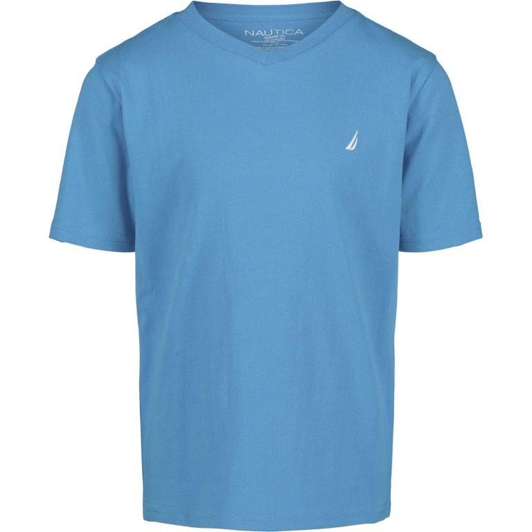 Blue Boys\' Nautica Toddler V-neck (2t-4t) T Shirts | Ws21F5s8