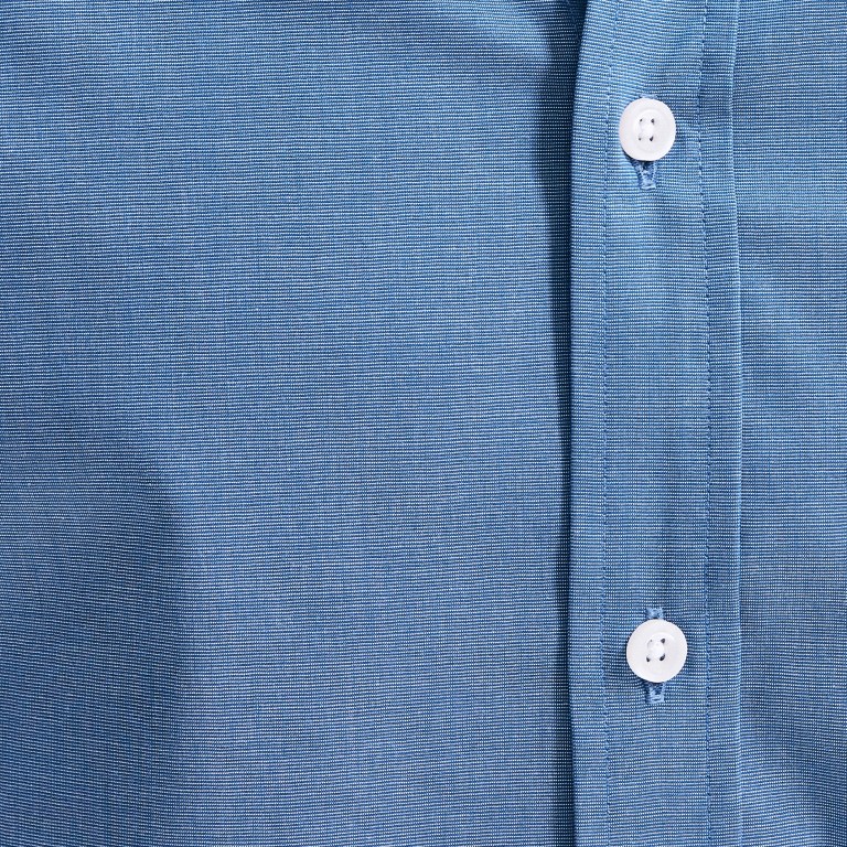 Blue Men's Nautica Wrinkle-resistant Wear To Work Shirts | gGqQBWFM