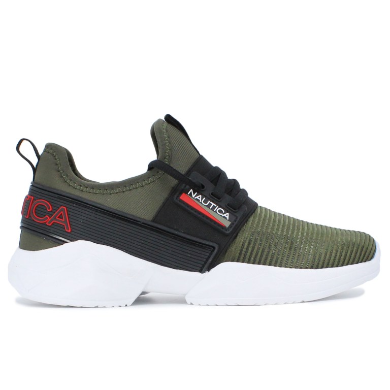 Green Women's Nautica Nylon Mesh Sneakers | o78AtsHy