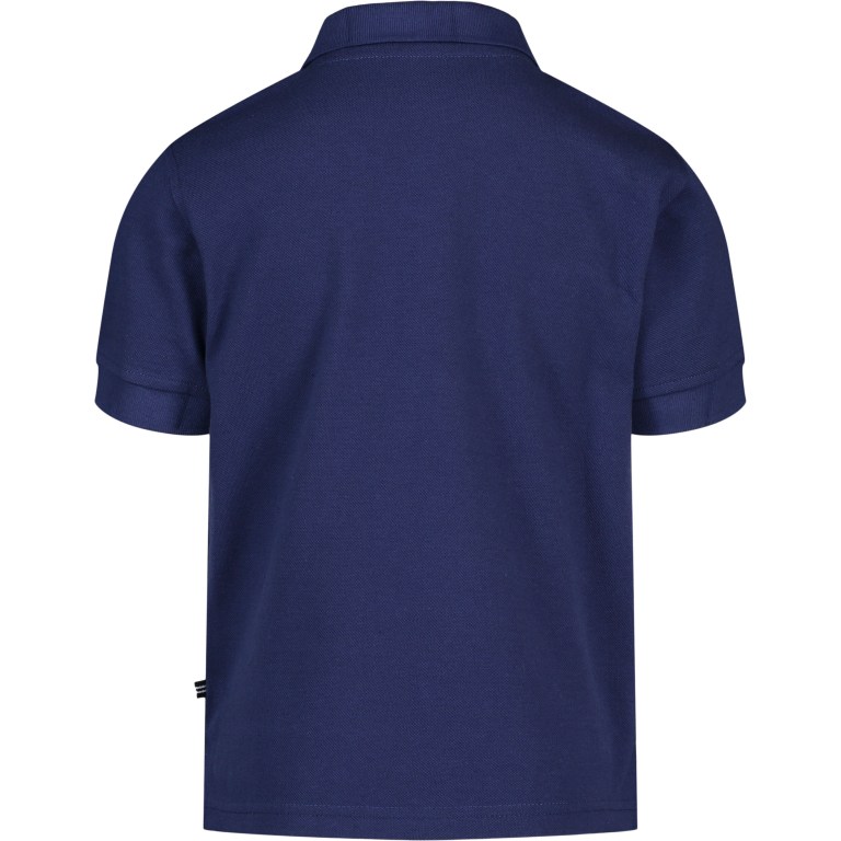 Navy Boys' Nautica Little Logo Graphics (4-7) Polo Shirts | nXldutVy