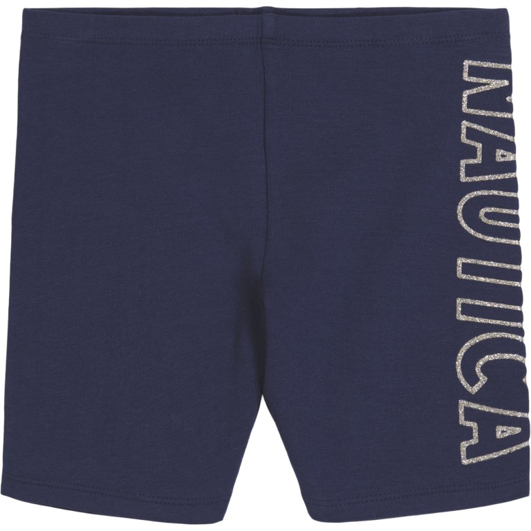 Navy Girls\' Nautica Heart Shell Bike (8-16) Shorts | fTdmLvPm
