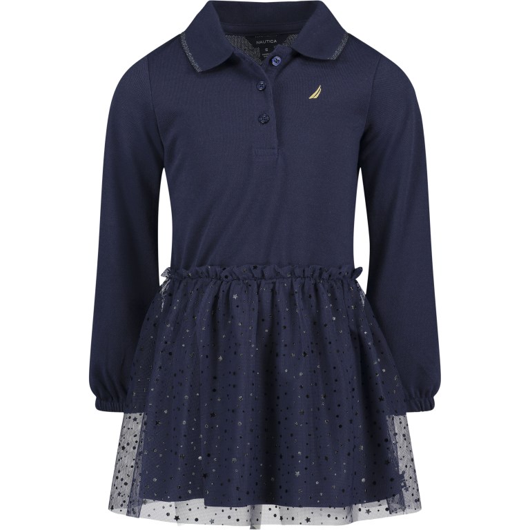 Navy Girls\' Nautica Toddler Tulle Skirt (2t-4t) Dress | gM4HJRvQ