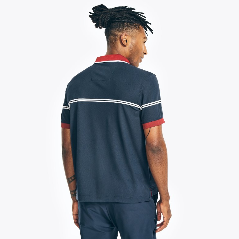 Nile Men's Nautica Navtech Sustainably Crafted Classic Fit Polo Shirts | mVeC1EpP