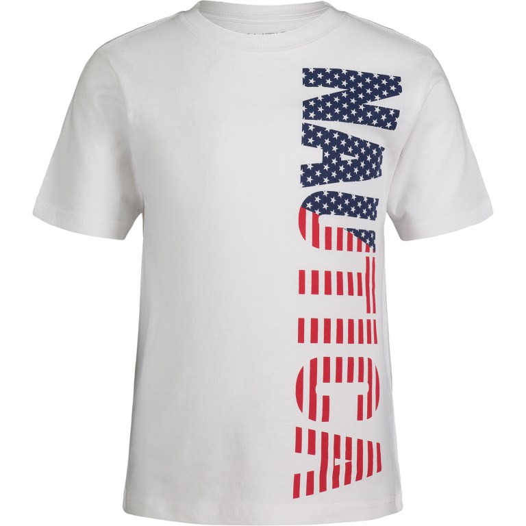White Wash Boys\' Nautica Toddler Americana Graphic (2t-4t) T Shirts | balndgP5