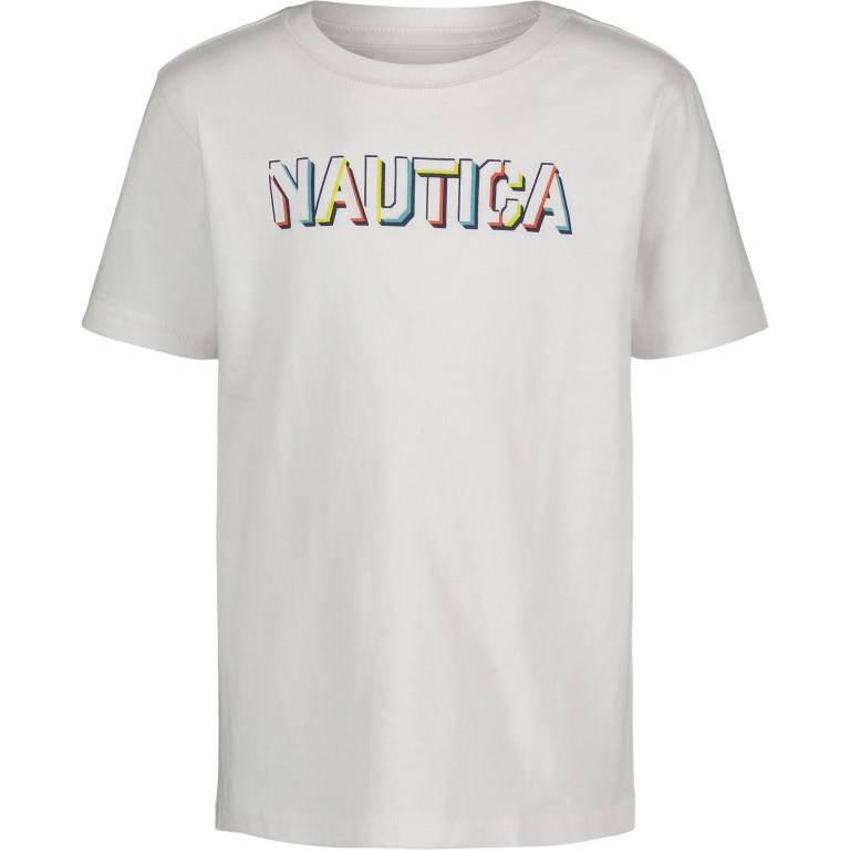 White Wash Boys\' Nautica Toddler Graphic (2t-4t) T Shirts | f8nBv02h