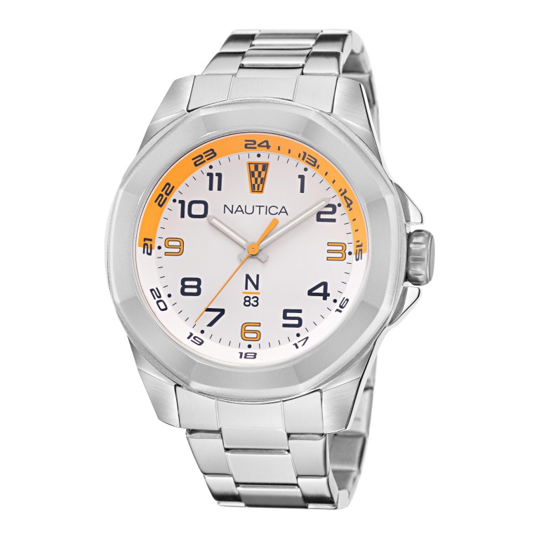 Multicolor Men's Nautica Stainless Steel And Silicone Box Set Watches | WxteuyHE